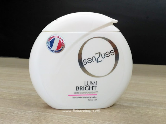 Review senzues lumi bright body lotion, review senzues body lotion, body lotion senzues mencerahkan kulit, harga senzues body lotion lumi bright, kandungan body lotion senzues, body lotion bebas paraben senzues