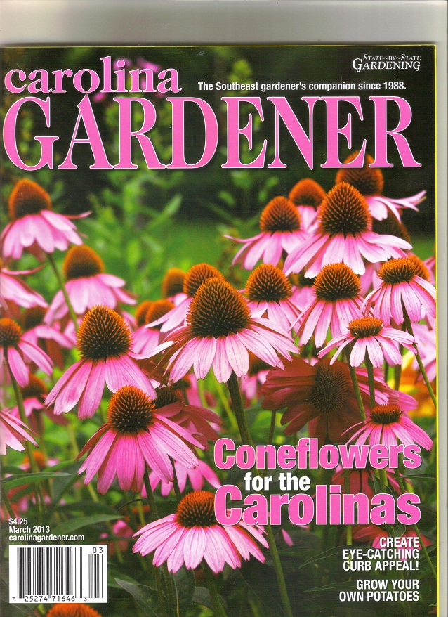 Sweet Home and Garden Carolina: CAROLINA GARDENER MAGAZINE