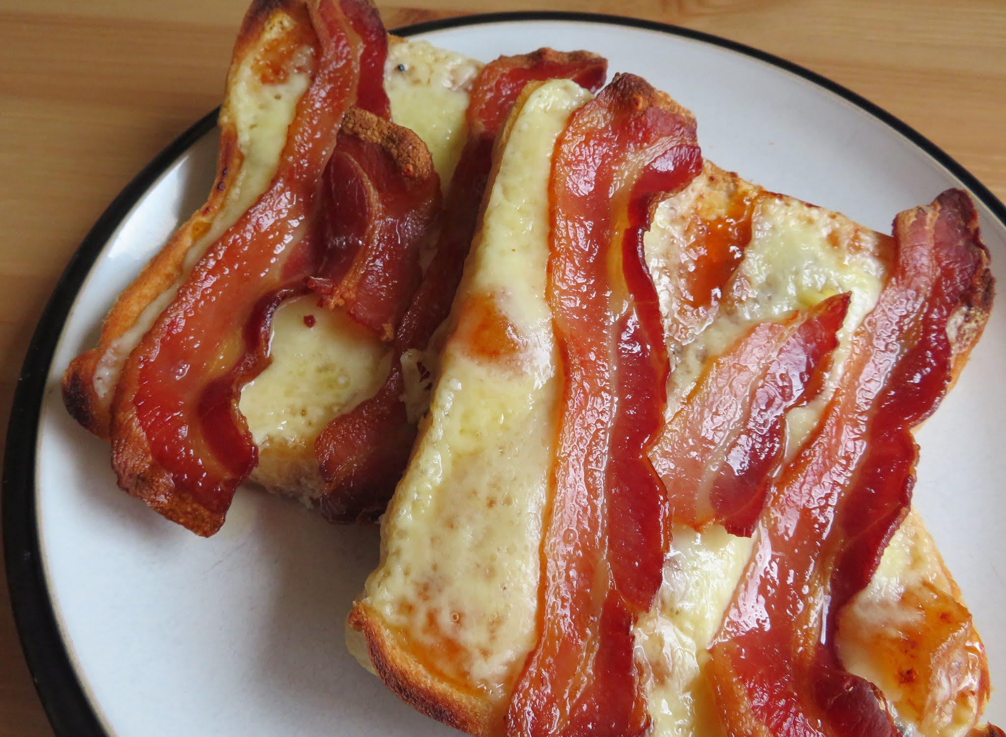Bacon & Cheese On Toast The English Kitchen