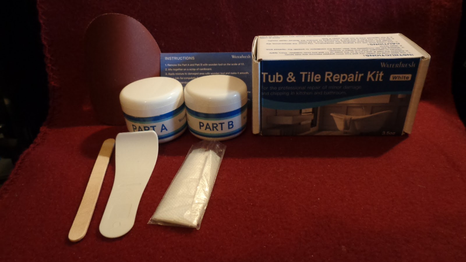 Lefty's Product Review's: Tub, Tile and Shower Repair Kit