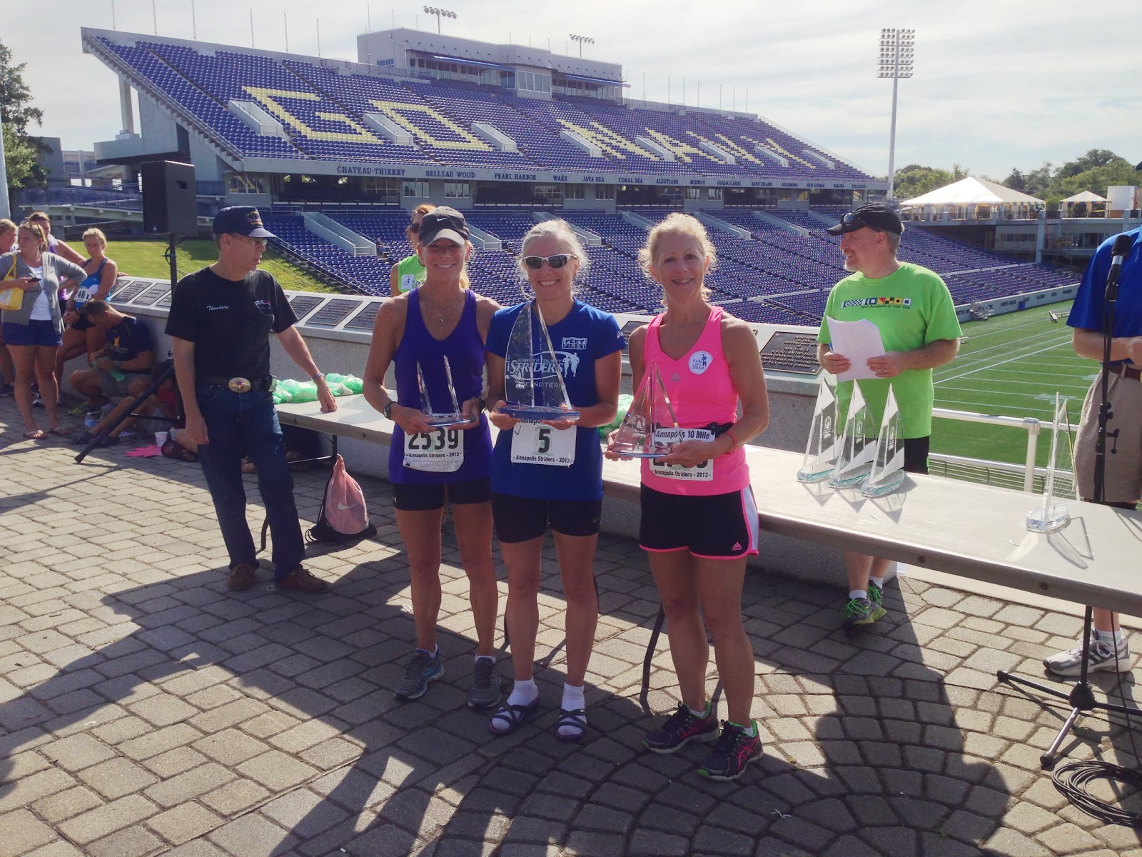 Howard County Striders Racing Team Annapolis 10 Miler Results