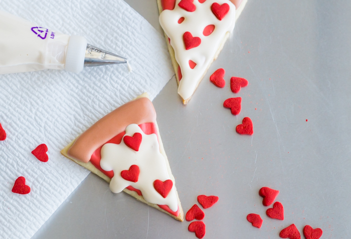 Take a Little Pizza My Heart ... Valentine Cookies 