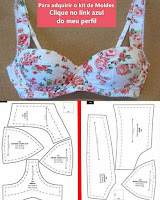 Ropa interior femenina DIY con moldes y medidas