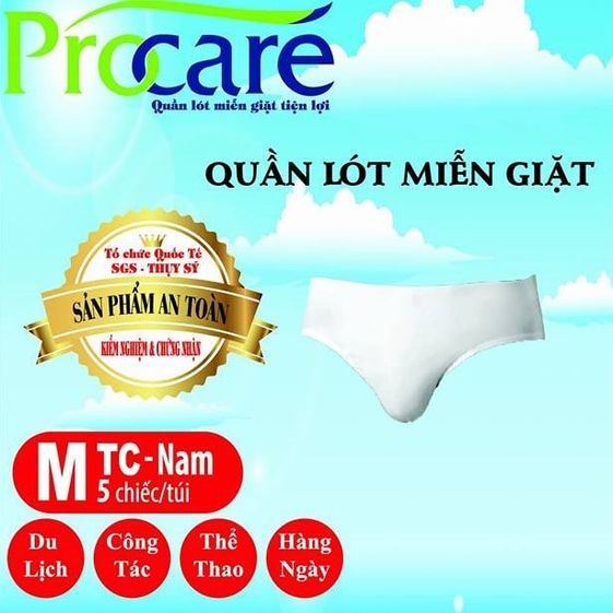 QUẦN LÓT MIỄN GIẶT TC NAM