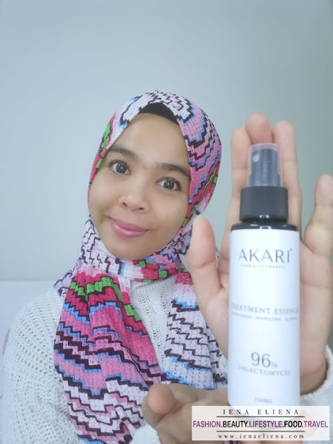 Kulit bebas Cela dan Solekan Glowing dengan AKARI Galactomyces Treatment Essence