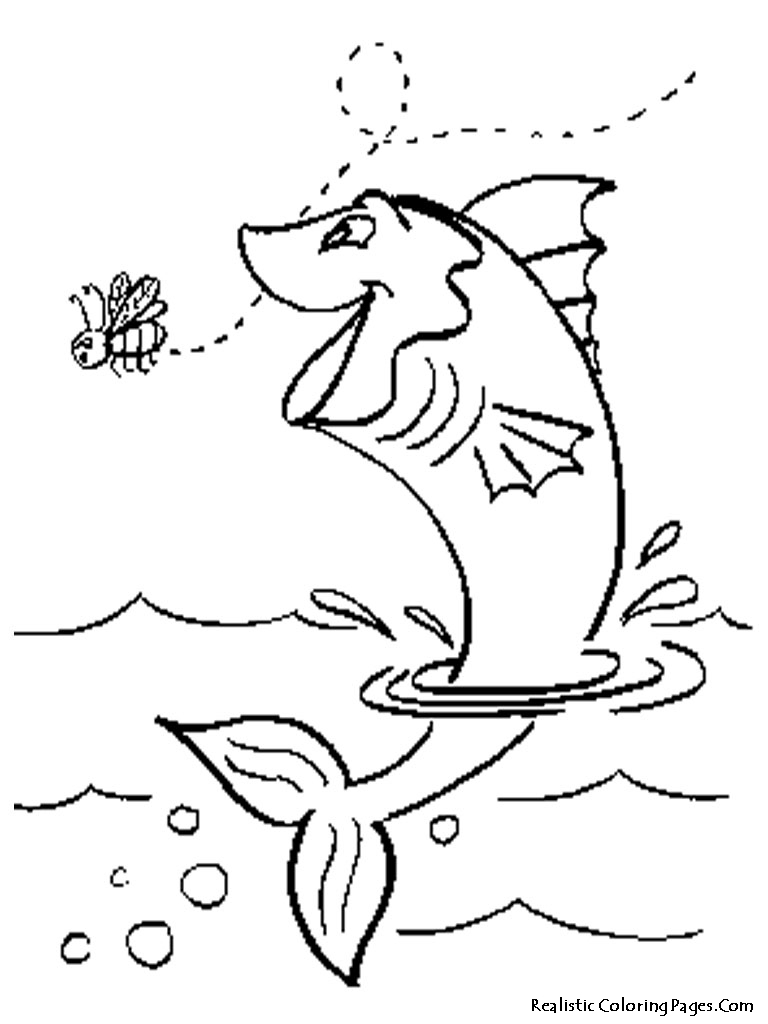 ocean fish coloring pages to download - photo #24
