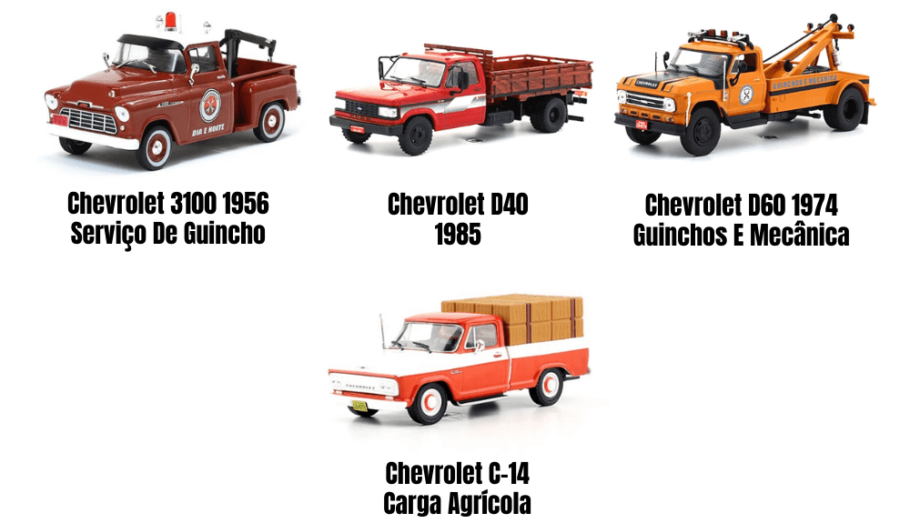 chevrolet collection 1:43 salvat