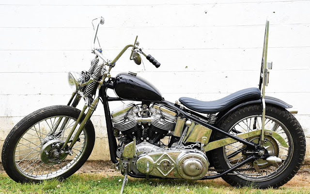 Harley Davidson Panhead By Bobmingee Hell Kustom