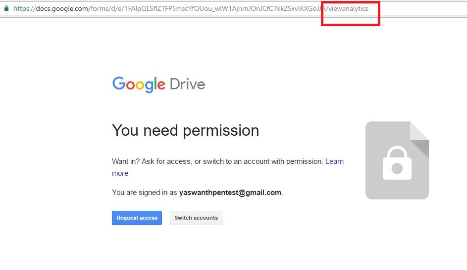 Google Docs $3133.7 Reward for data Leak.