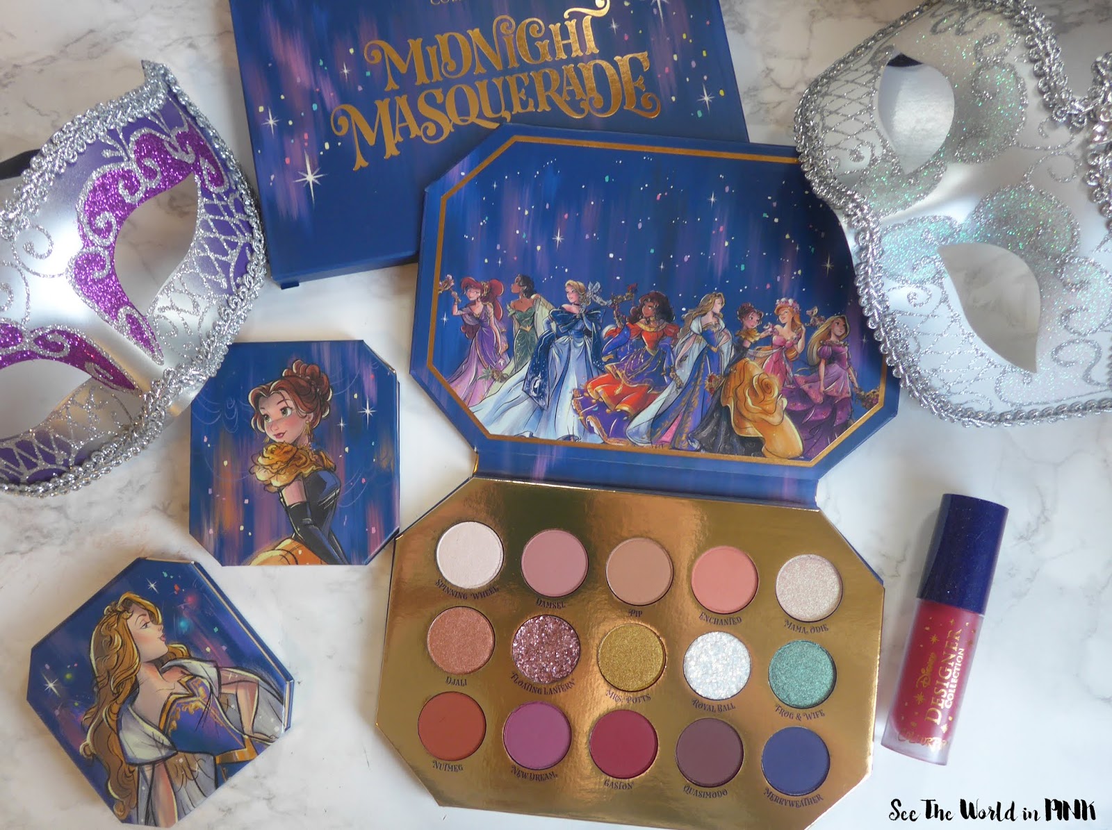 Colourpop Disney Designer Midnight Masquerade Collection