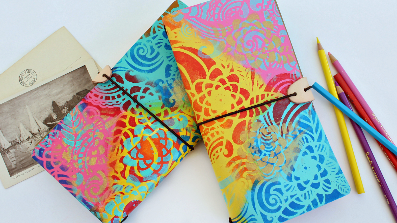 Mark Montano Leather Travel Journal DIY