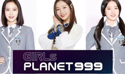 آراء مستخدمي الأنترنت في قائمة مستابقات البرنامج التنافسي الموسيقي القادم Girls planet 999