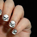 Día 16: Tribal | The Digit-Al Dozen Does Monochrome | Manicura de tatuaje tribal