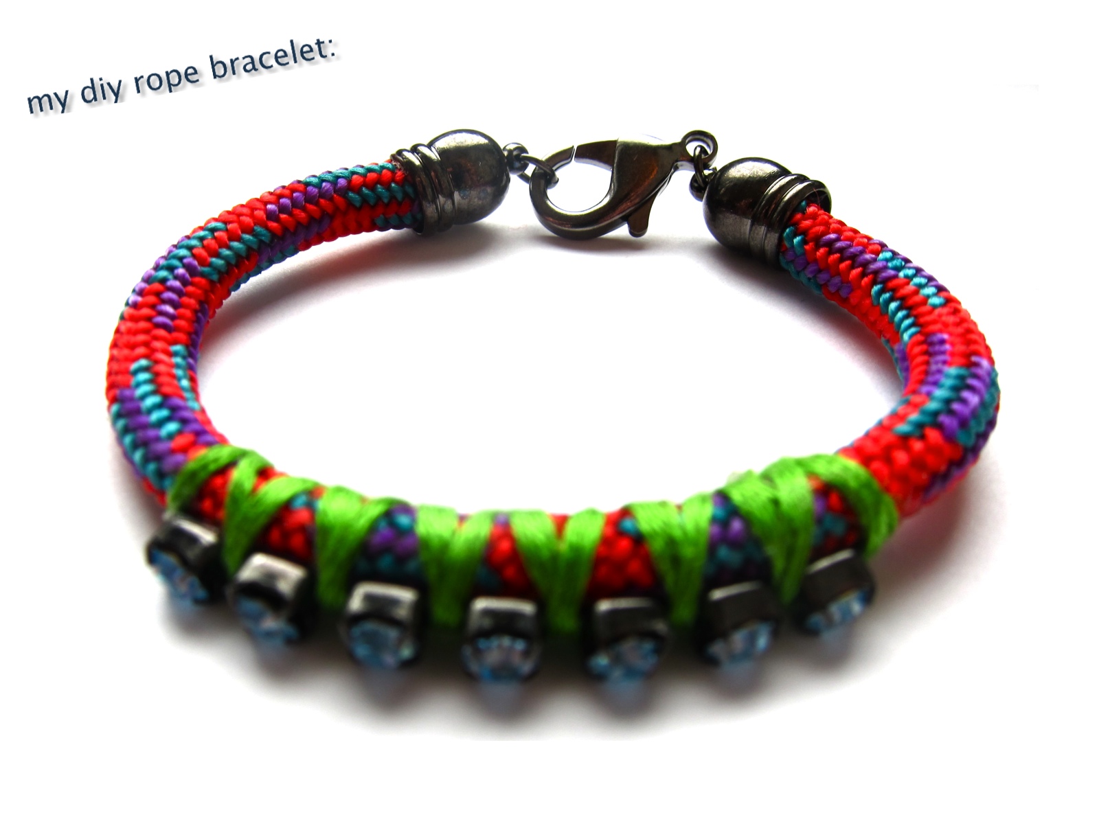 The Chiffon Twist diy ii rope bracelet(s)