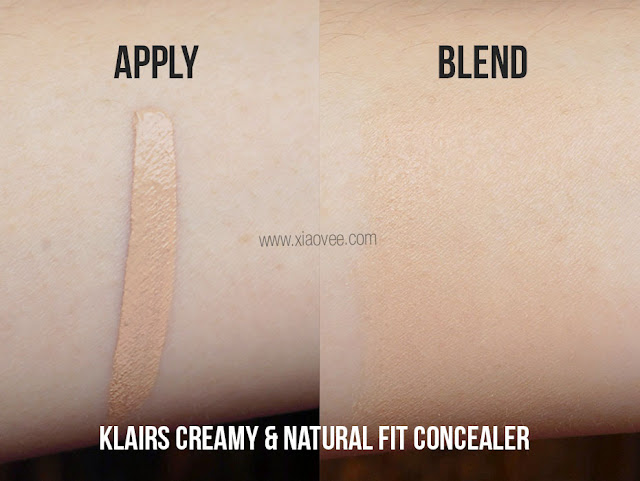 Klairs Creamy & Natural Fit Concealer, Klairs Wishtrend Review, Wishtrend Review, Wishtrend skin care review, skin care review, Klairs swatch, Klairs concealer before after, 