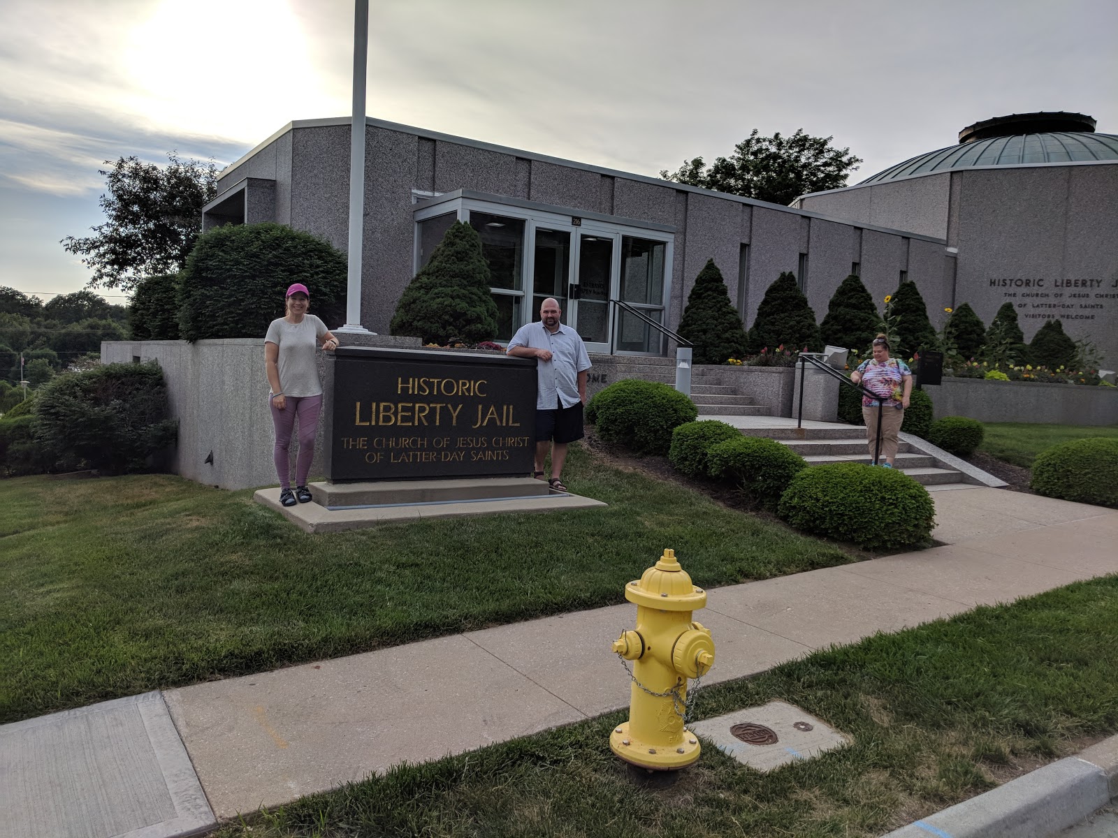 Travel Adventures of Tony & Stacie Liberty Jail Tour