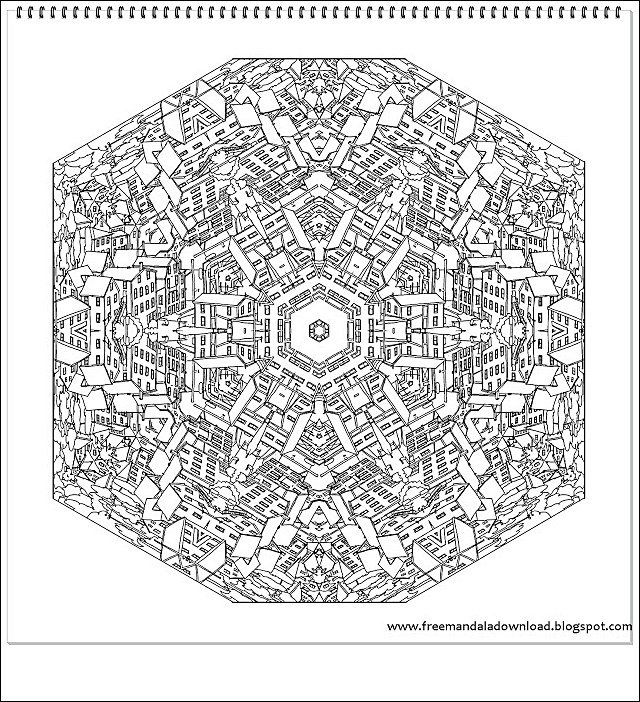 Sehr schwierige Mandalas - Free Mandala