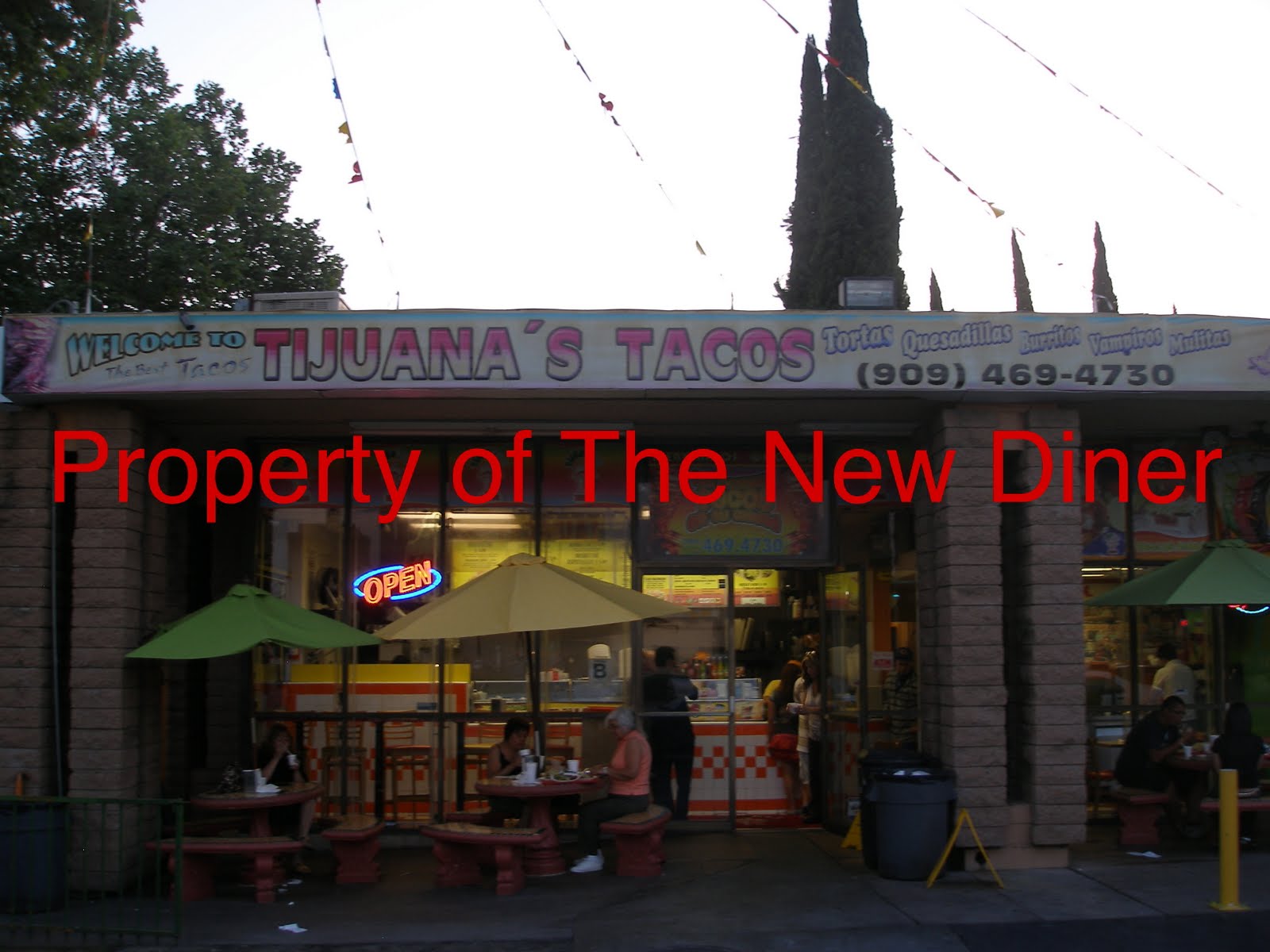 The New Diner Tijuana's Tacos