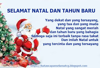 Selamat Hari Natal dan Tahun Baru. Inilah Kumpulan Kata Mutiara serta