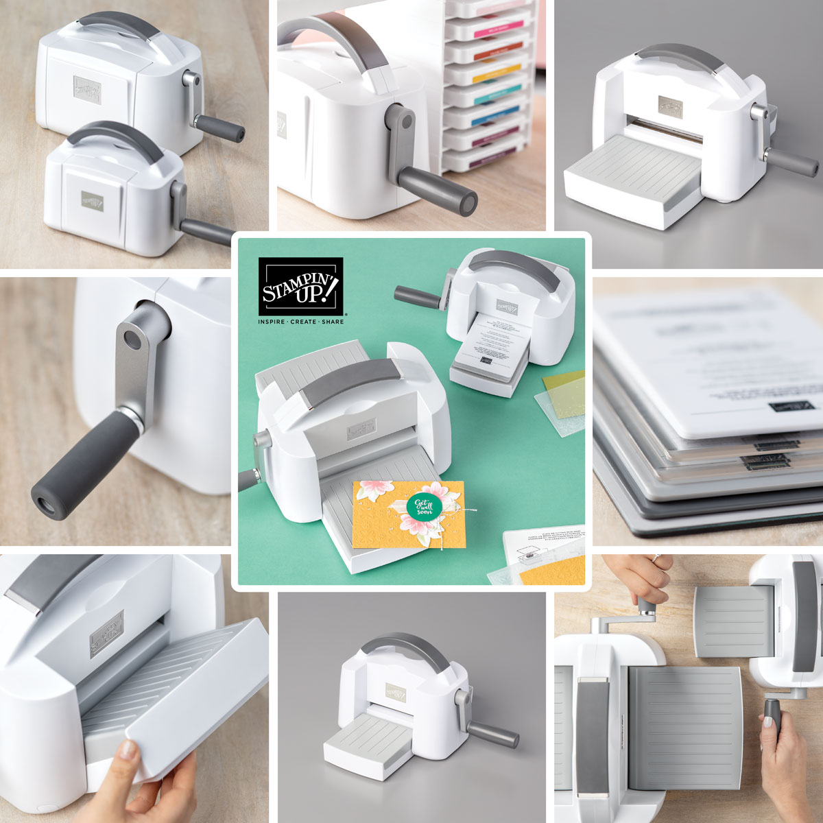 La nouvelle machine de découpe et d'embossage Stampin'up!