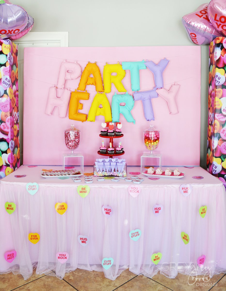 GreyGrey Designs: {My Parties} Party Hearty Valentine's Day Party