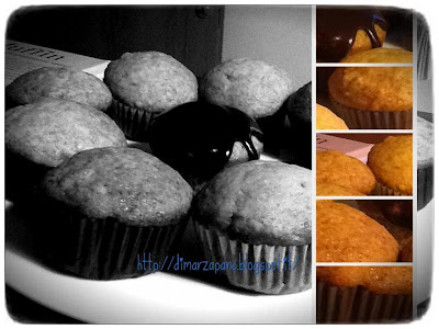 muffin ai fichi, pinoli e fondente