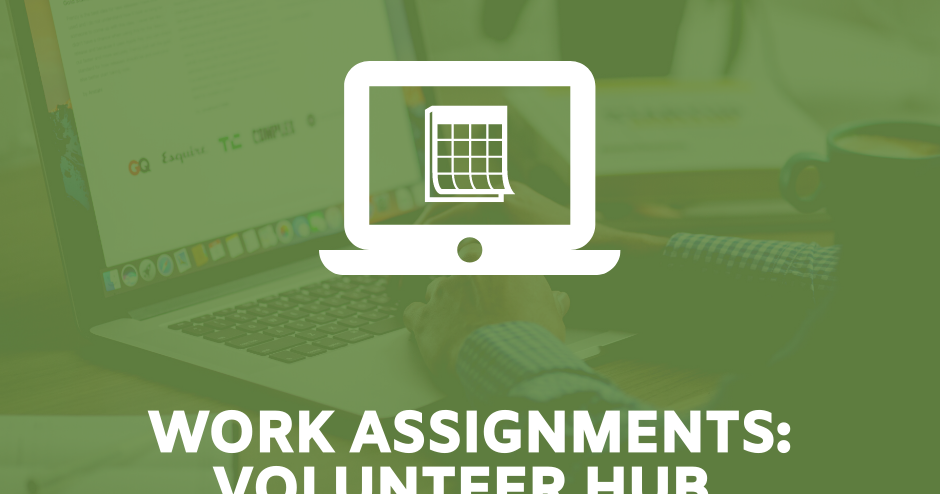 assignments: volunteer hub