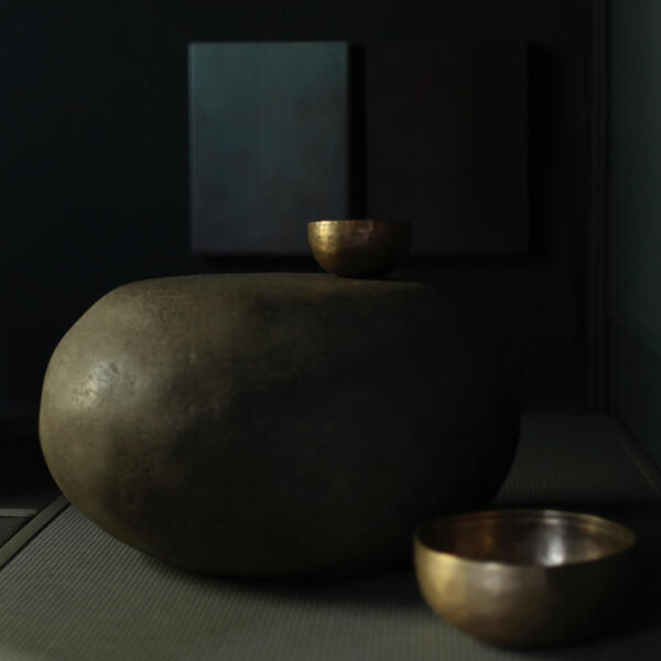 サイドテーブル Occasional Stone Table x+l