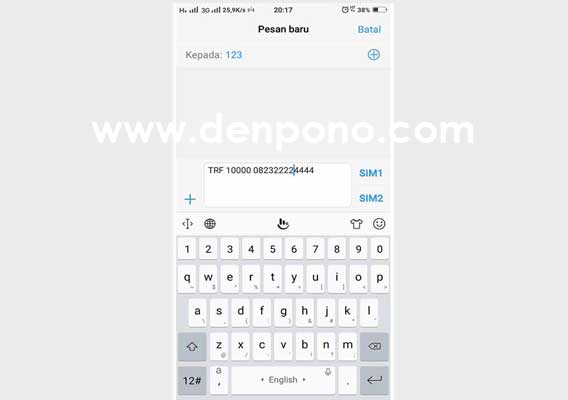 Cara Transfer Pulsa ke Sesama Three (3) dan Operator Lain Terbaru