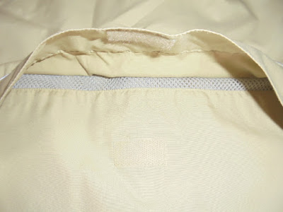 背中 面ファスナーベンチレーター