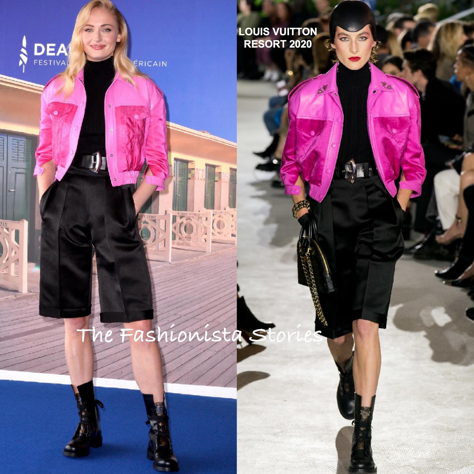 Sophie Turner in Louis Vuitton at the 'Heavy' 45th Deauville American Film  Festival Photocall & Premiere