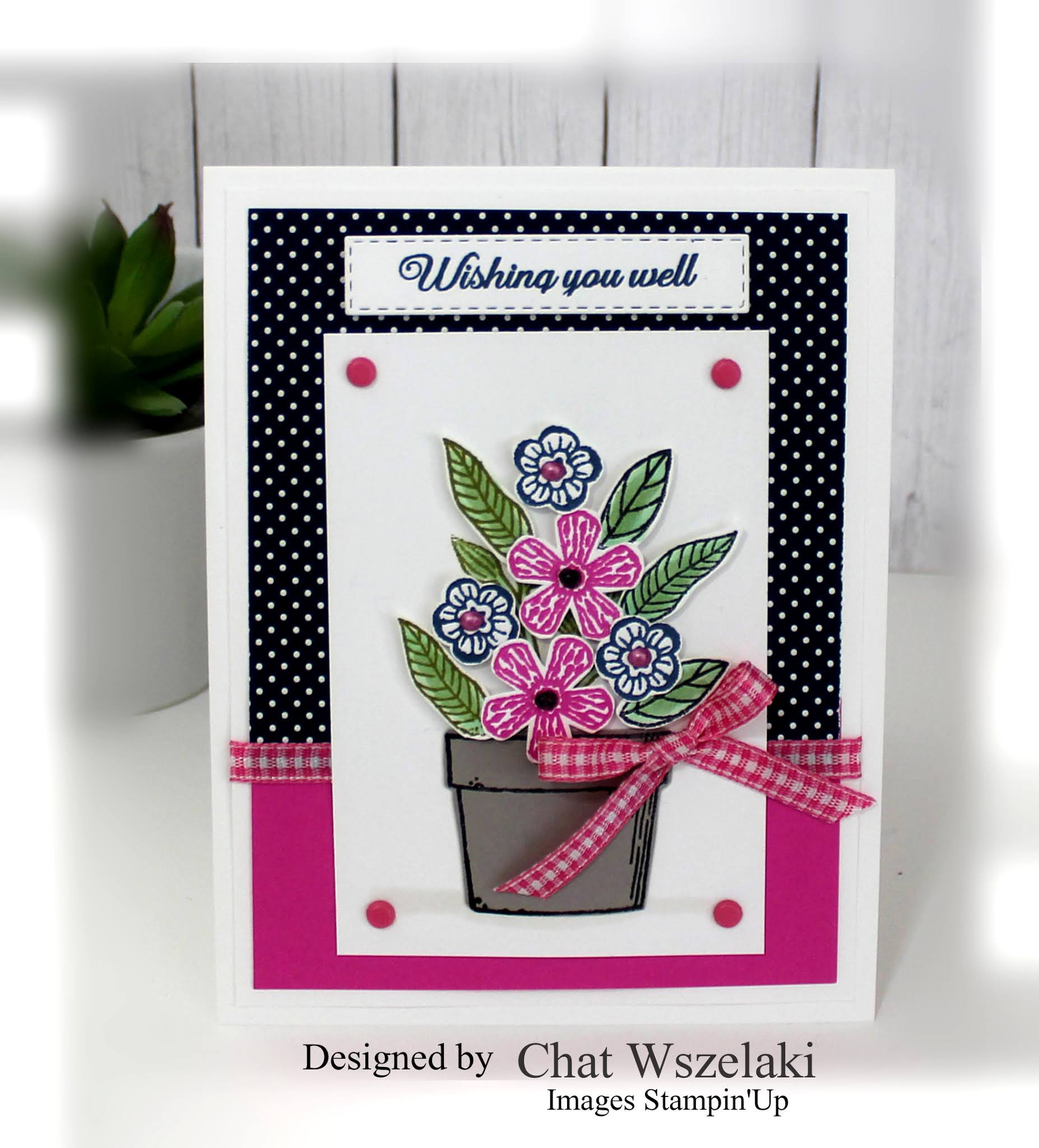 Me, My Stamps and I Stampin' Up Basket of Blooms