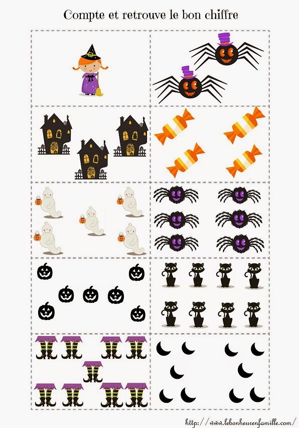 Le bonheur en famille: Petit dossier Halloween pour les maternelles...