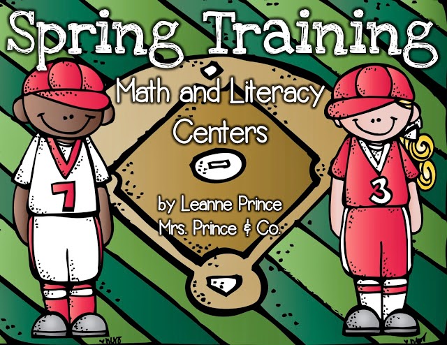 http://www.teacherspayteachers.com/Product/Spring-Training-Baseball-Math-and-Literacy-Centers-638835