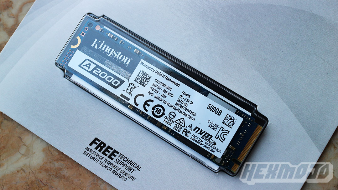 Kingston A2000 NVMe 500GB M.2 SSD Review |