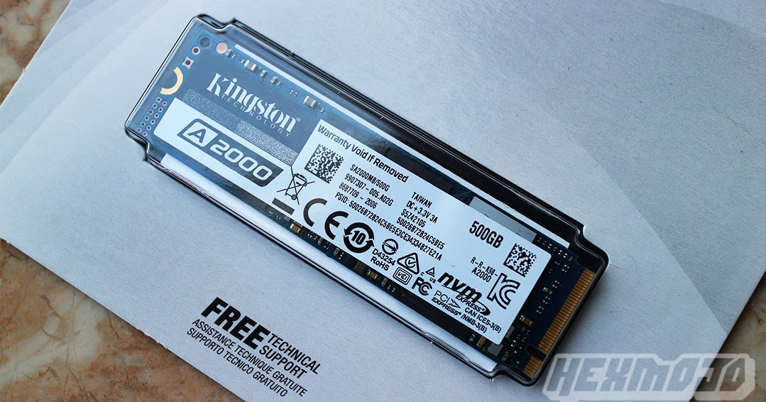 Kingston A2000 NVMe 500GB M.2 SSD Review |