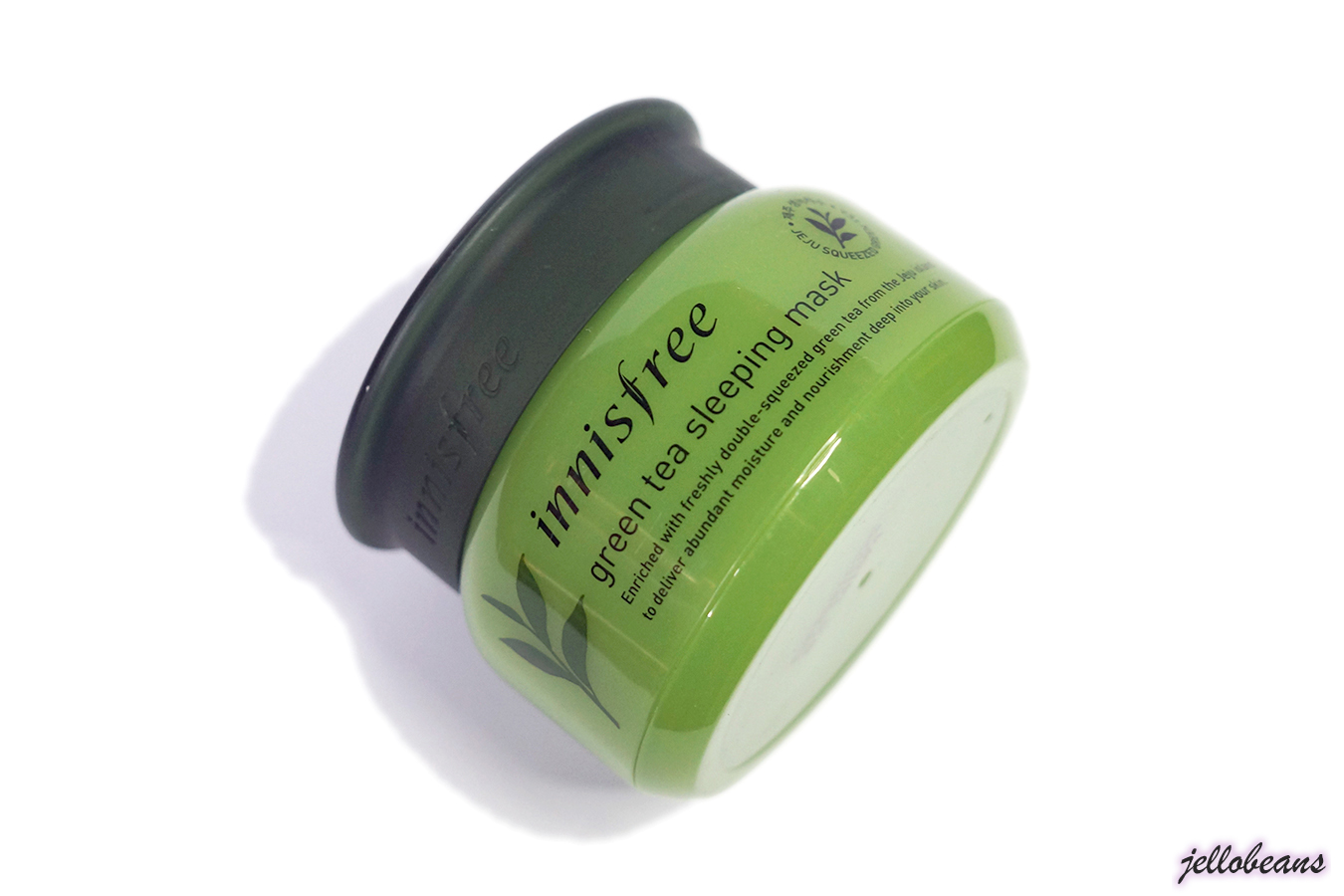 Innisfree Green Tea Sleeping Mask Review Jello Beans