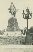 Statue de Pierre le Grand a Tallinn 1910
