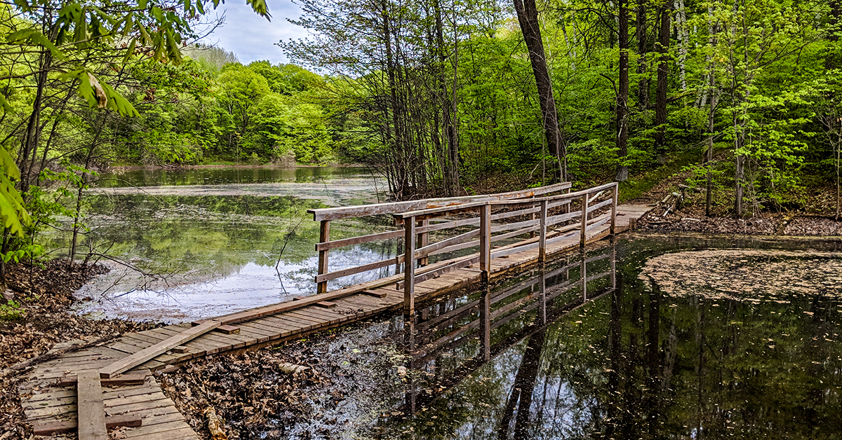 Wisconsin Explorer Hiking The Ice Age Trail Chippewa Moraine Segment