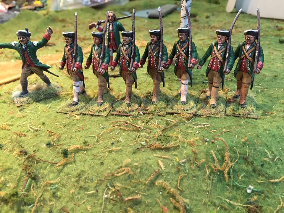 Flintlock and tomahawk: French and Indian war in 54mm by Robert Kirchner