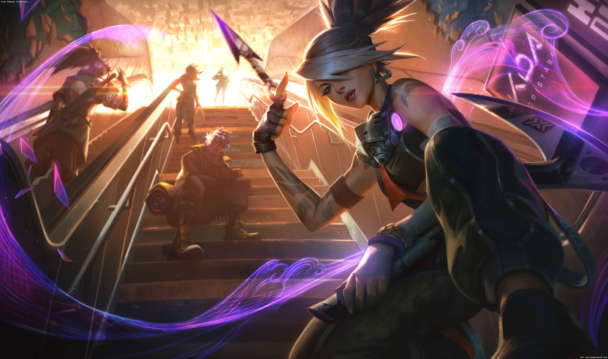 Akali True Damage Wallpaper HD