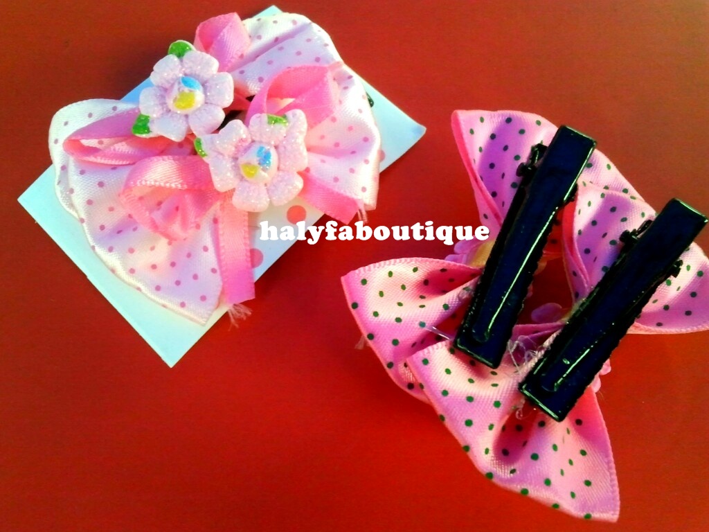 HalyfaBoutique Ribbon Hair Clip