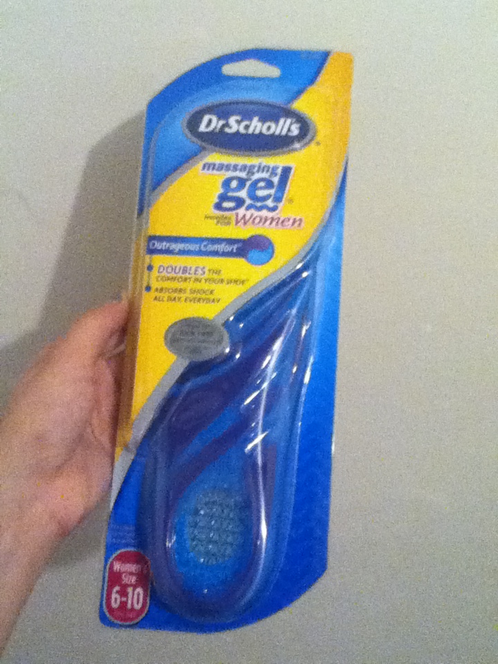 Nesca's Nook Dr. Scholl's massaging gel inserts For Women