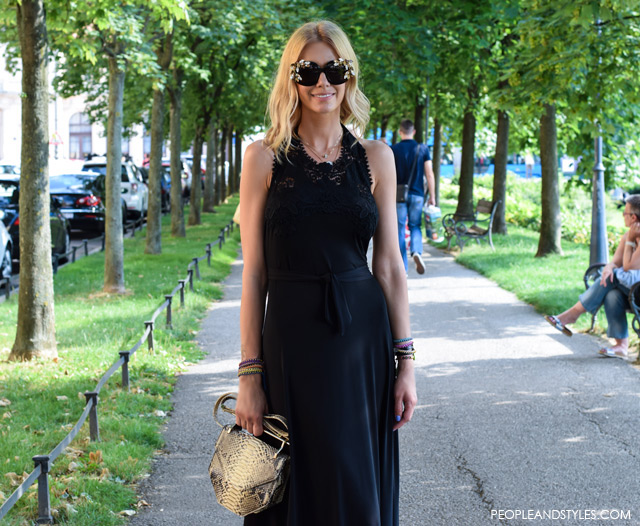 Street style look modna dizajnerica Alex Dojčinović, Lei Lou