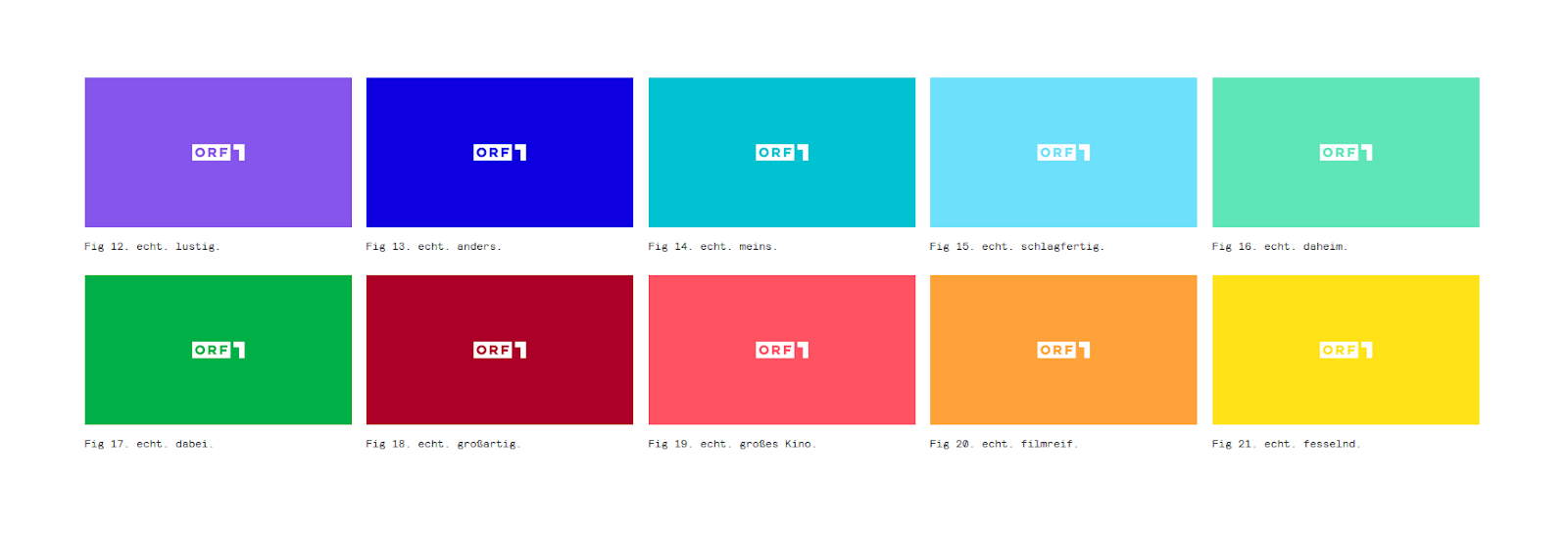 The Branding Source Strong And Simple Design For Orf1