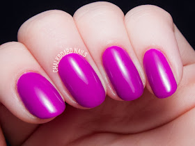 China Glaze Violet Vibes via @chalkboardnails