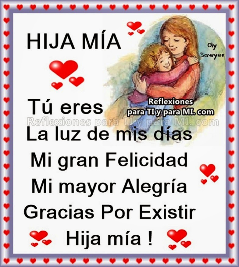 Te Amo Hija Mia samisma