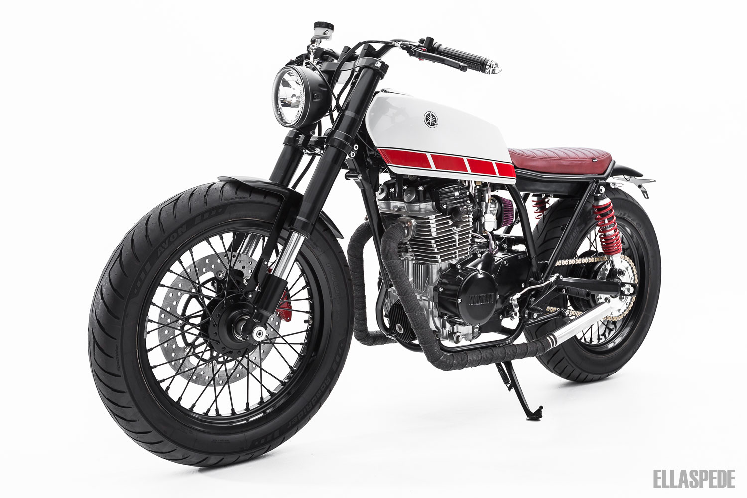 Racing Cafè: Yamaha XS 400 1977 by Ellaspede yamaha rd400 wiring diagram 