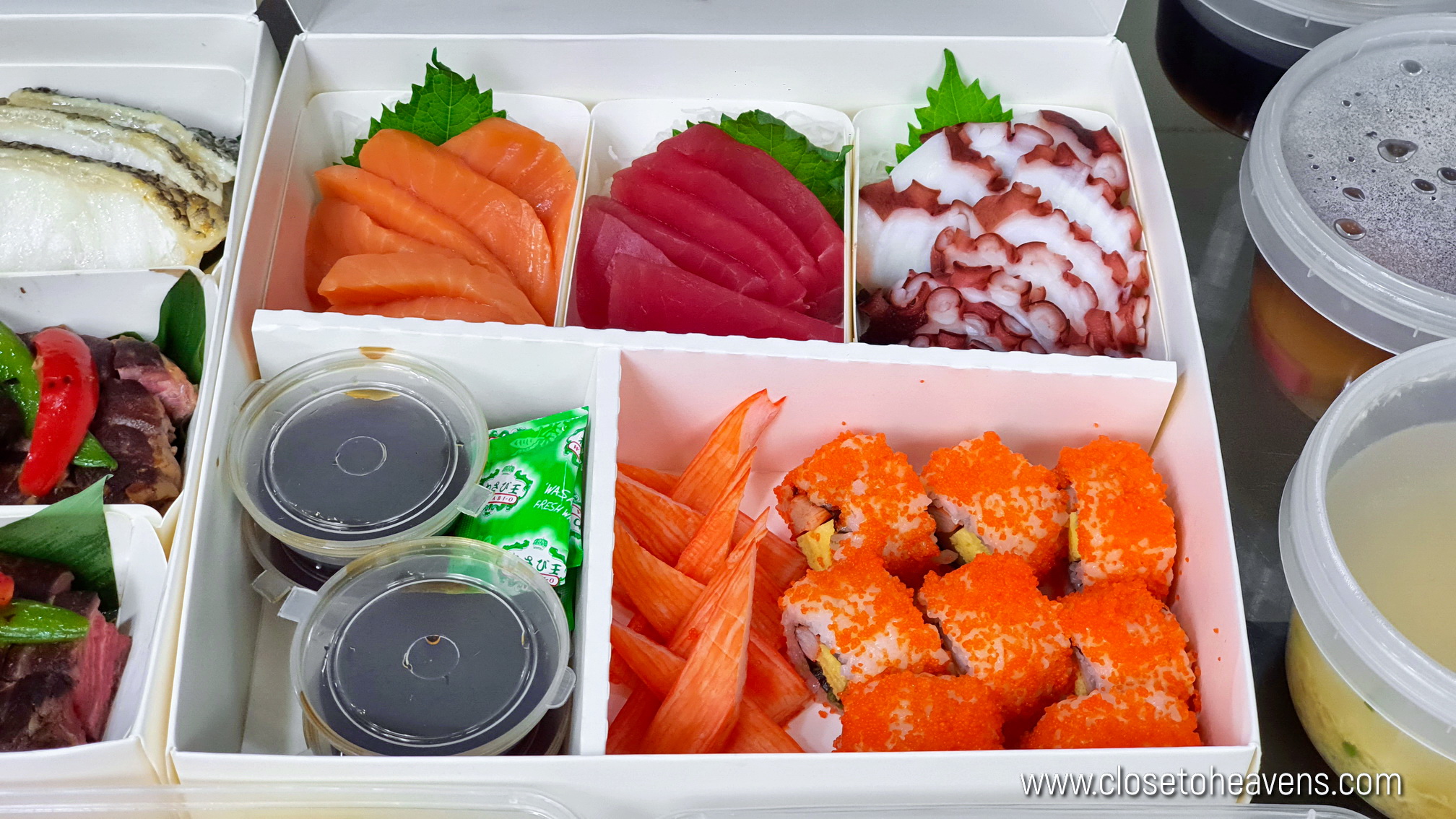 อาหารญี่ปุ่น delivery Hagi @ Centara Grand ลาดพร้าว