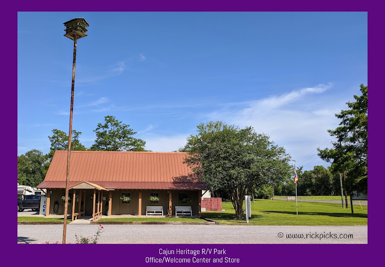 Rick's Picks Cajun Heritage RV Park, Breaux Bridge, LA